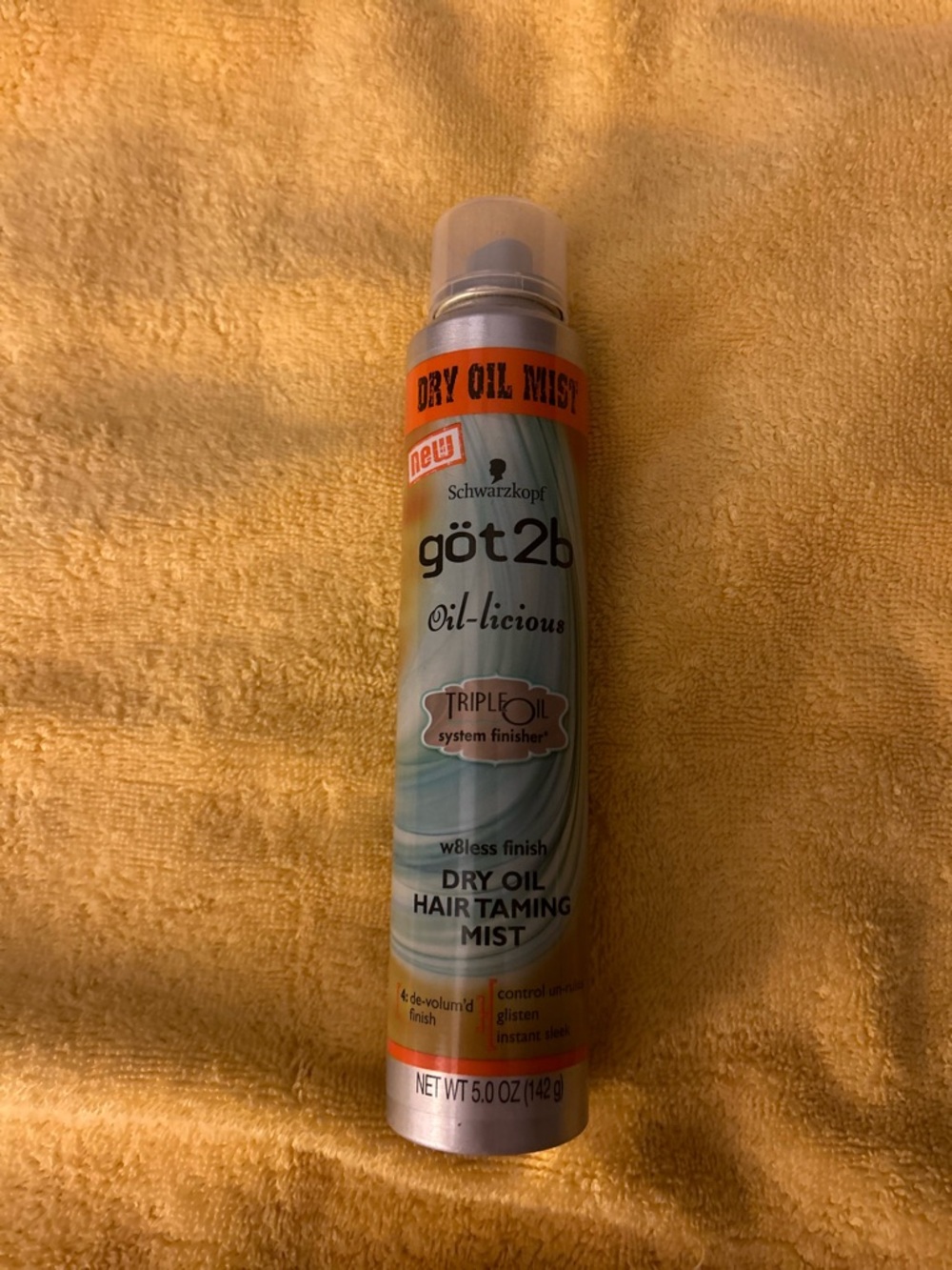 got2b Oil-licious Dry Oil Hair Taming Mist - Cream/Beige